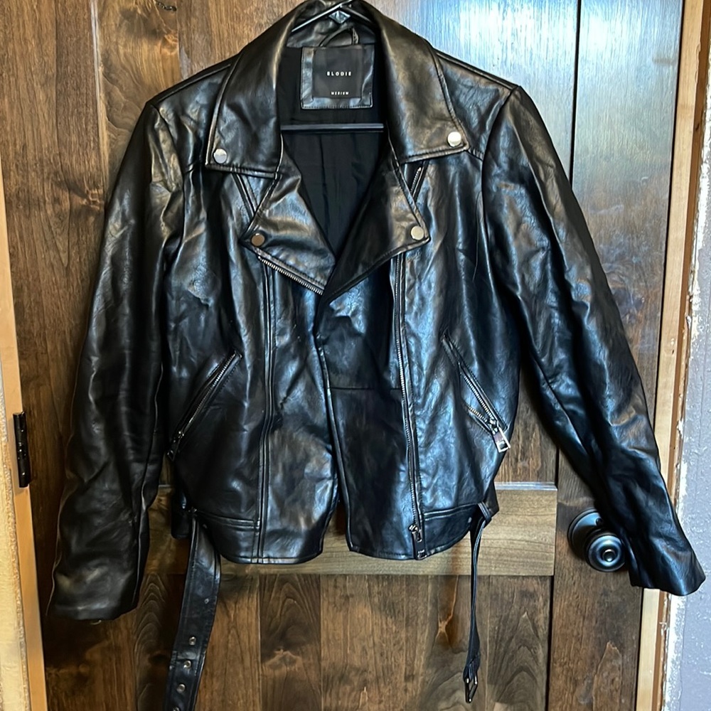 Leather jacket from Nordstrom